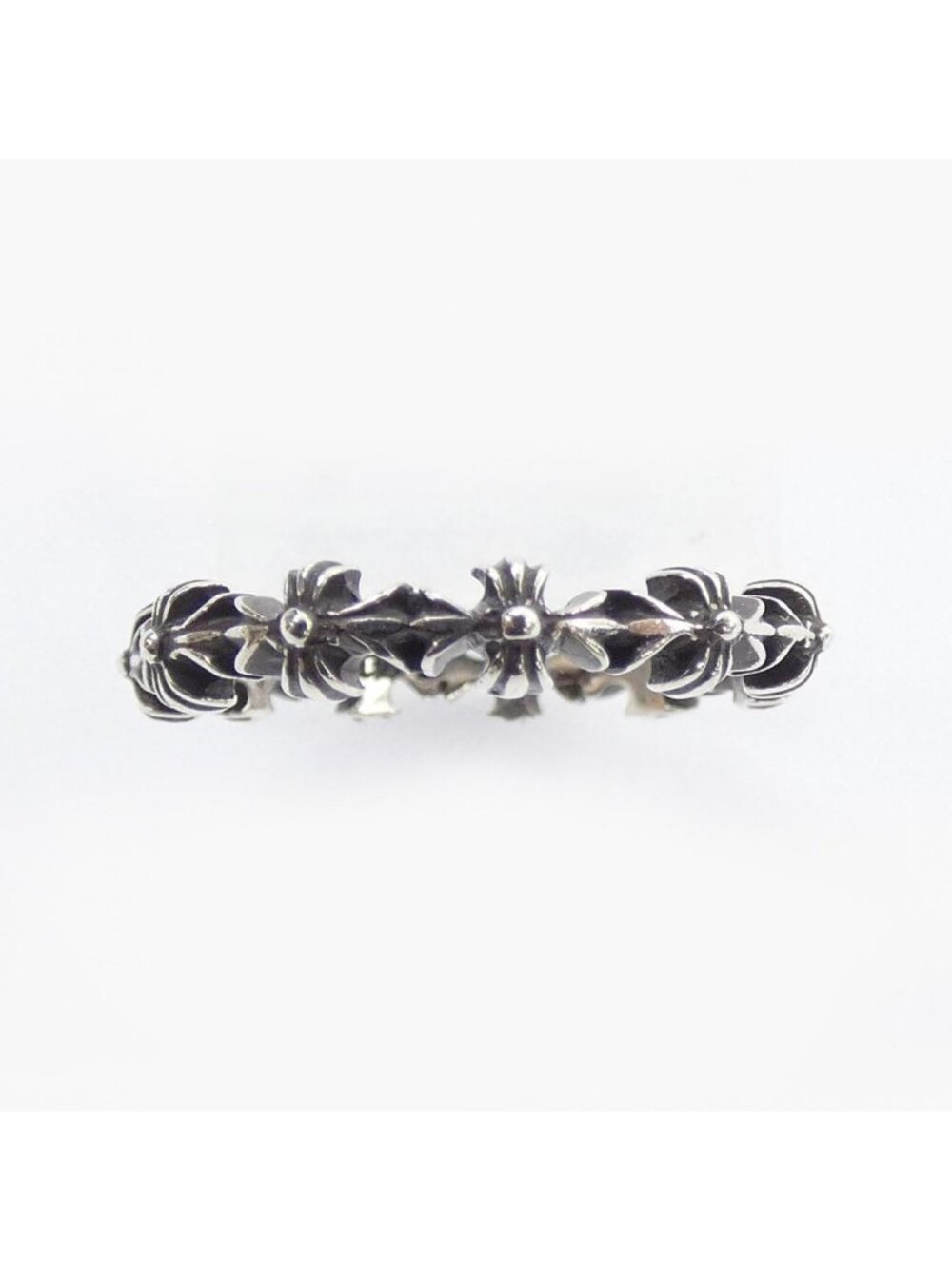 Chrome Hearts Tiny CH Pls Band Ring - Picture 2 of 6